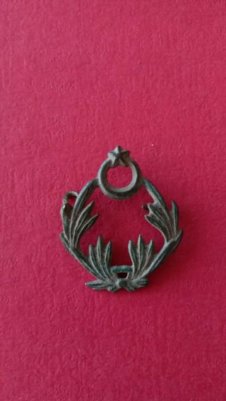 Turkey Turkish Ottoman Military Officer Hat Insignia Look