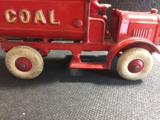 Rare Antique Hubley/Kenton Cast Iron Coal Truck (early 1900s) 7
