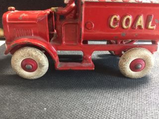 Rare Antique Hubley/Kenton Cast Iron Coal Truck (early 1900s) 8