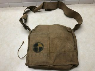 Ww1 Us Army Gas Mask 35th Division 139th Infantry - Named
