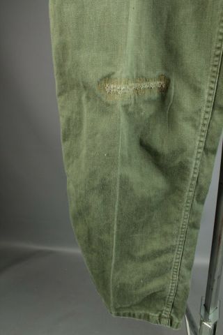 Vtg 1950s US Army 36th Division Sateen Uniform Shirt M Pants 33x33 50s 7029 7