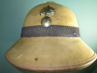French Gendarmerie Colonial Pith Sun Hat Helmet Casque Helm Casco Elmo 胄 шлем