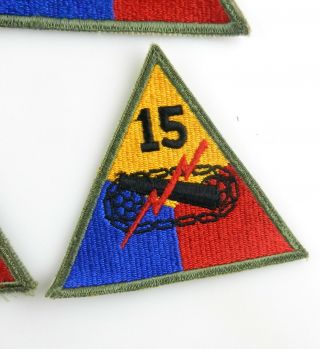 14 WWII US ARMY ARMORED TANK DIVISION Patch MILITARY Badge T70b9 7