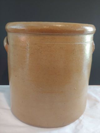 ANTIQUE 1890 ' S RED WING POTTERY SALT GLAZE BEE STING P 3 GALLON CROCK 5