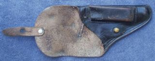 WWII German Pistol Leather Holster PPK PP 3