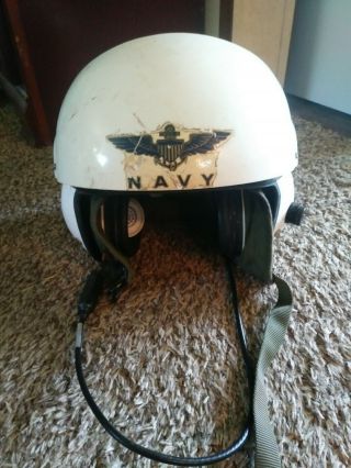 Vintage Us Air Force Navy Helmet ???