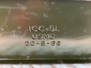 Military US Metal Jerry Jeep Gas Can 1968 Large Vintage Green 4
