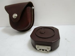 Ainsworth Geodetic Transit/compass W Brown Clasp Leather Case