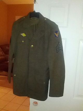 World War 2 U.  S Army Aircorps Dress Jacket