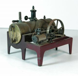 1910s Weeden Live Steam Engine / Horizontal Steam Engine Toy Model Number 14