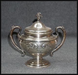 GORGEOUS TOWLE OLD MASTER 5 PIECE STERLING SILVER TEA SET 8