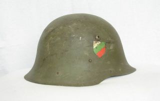 Ww2 Bulgarian Combat Steel Helmet M36 With Decal