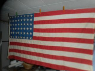 WW2 Era Vintage United States US 48 STAR American Flag 3 ' x 5 ' 3