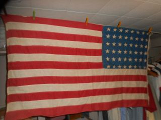 WW2 Era Vintage United States US 48 STAR American Flag 3 ' x 5 ' 6