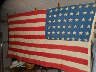 WW2 Era Vintage United States US 48 STAR American Flag 3 ' x 5 ' 7