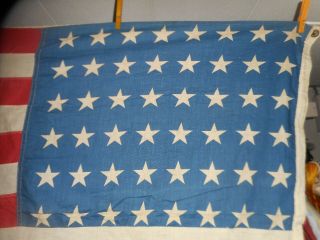 WW2 Era Vintage United States US 48 STAR American Flag 3 ' x 5 ' 8