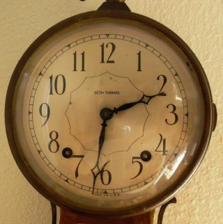 Vintage Seth Thomas Banjo Clock 2