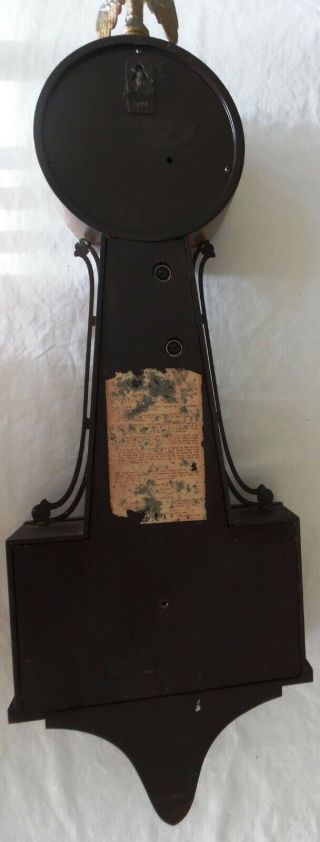 Vintage Seth Thomas Banjo Clock 4