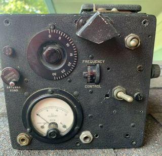United States Navy Cw - 52063a Aircraft Radio Transmitter Ww Ii Western Electric