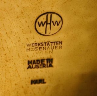 KARL for WHW Hagenauer Werkstätte In Good Honest. 5