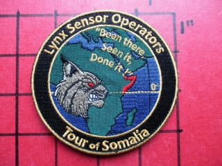 Air Force Squadron Patch Netherlands Mld Naval Aviation Somalia 860 Sqn