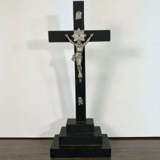 Korean War Era German Chaplains Cross/crucifix Military,  Chaplain Mcgavern Style