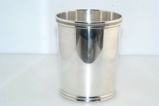 Rare Sterling Dwight D Eisenhower Dde Julep Cup Mark J Scearce President