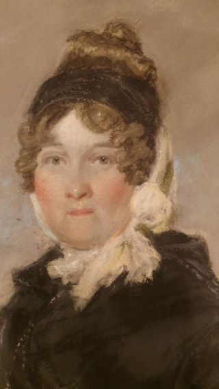 1800s Georgian Pastel Portrait JR Smith Listed Raper Twin 18th.  Century 4