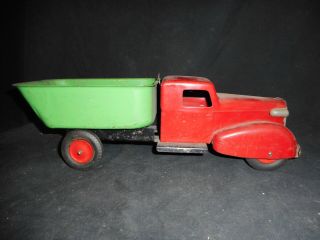 Wyandotte Dump Truck Attic Find Paint 3