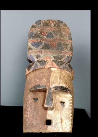 Old Tribal Tsogo Mask : Gabon