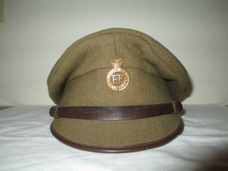 Uk British Army The Life Guards Cap & Badge 7 & 1/8 Fitted
