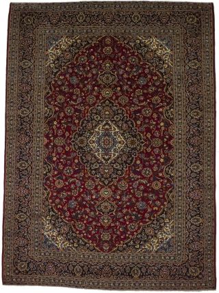 Hand Knotted Classic Design Vintage 9x13 Persian Rug Oriental Home Décor Carpet