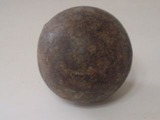 Antique Iron Cannonball Civil War Era.  4 