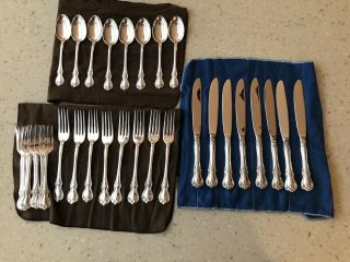 Old Master By Towle Sterling Silver Flatware (32 Pc — 8 Place Settings Of 4)