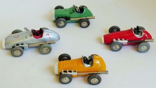 Schuco Germany Complete Set Micro Racers 1040 - 1041 - 1042 & 1043 All 4 Differ