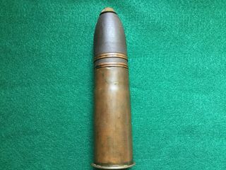 Ww1 French 37mm Trench Art Shell - Complete
