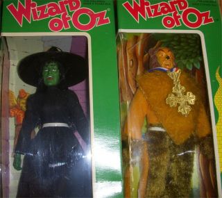 MEGO 1975 Wizard Of Oz 6 Boxed Figures And Emerald City Playset w/Wizard and box 6