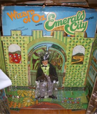 MEGO 1975 Wizard Of Oz 6 Boxed Figures And Emerald City Playset w/Wizard and box 7