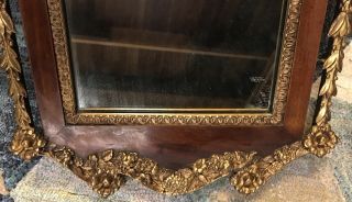 Antique Federal Gold Gilt Gilded Wood Carved Eagle Mirror 5