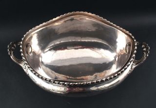 Large Antique Victorian English Sheffield Silverplate Soup Tureen 10