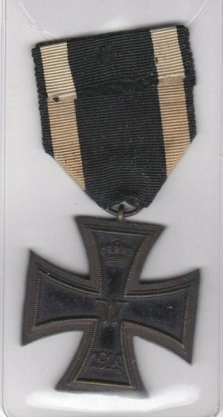 Ww1 1914 German Germany Iron Cross Medal With Ribbon