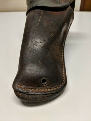 U.  S.  WWI M1916.  45 Leather Holster Made by S&R and inspected by. 5