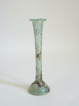 Fine Ancient Roman Glass Bottle 2