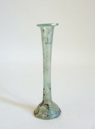 Fine ancient Roman glass bottle 2 2