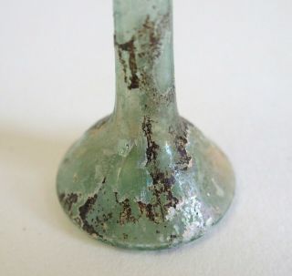 Fine ancient Roman glass bottle 2 6