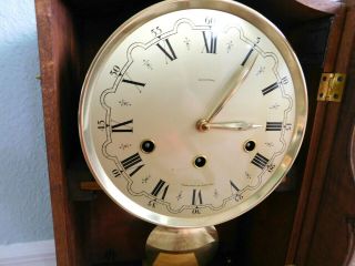 Vintage Portugal Regulator Reguladora Clock - Chimes Maria De Fatima / 5