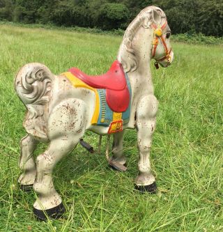 MOBO HORSE BRONCO ROCKING TOY HOBBY HORSE VINTAGE 1950’s 11