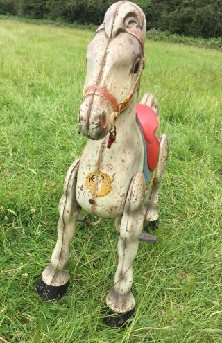 MOBO HORSE BRONCO ROCKING TOY HOBBY HORSE VINTAGE 1950’s 4