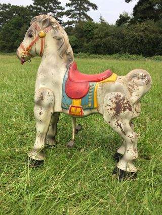 MOBO HORSE BRONCO ROCKING TOY HOBBY HORSE VINTAGE 1950’s 8