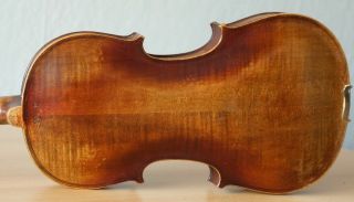 Old Violin 4/4 Geige Viola Cello Fiddle Label Ettore Siega & Figli